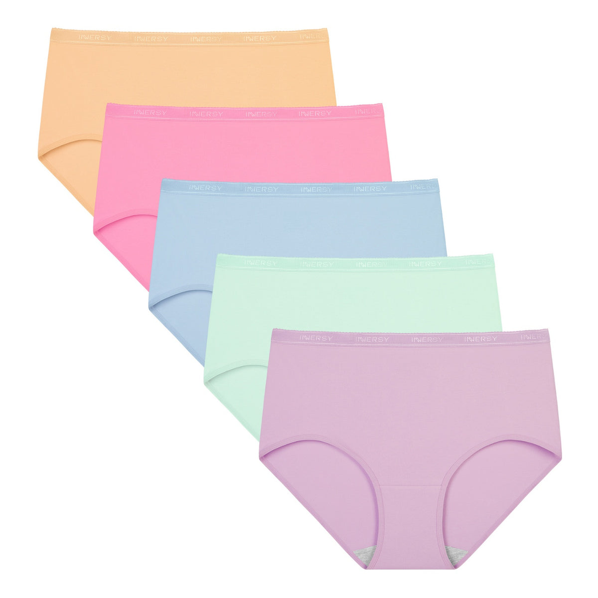 Women's Plus Size Briefs 5-Pack