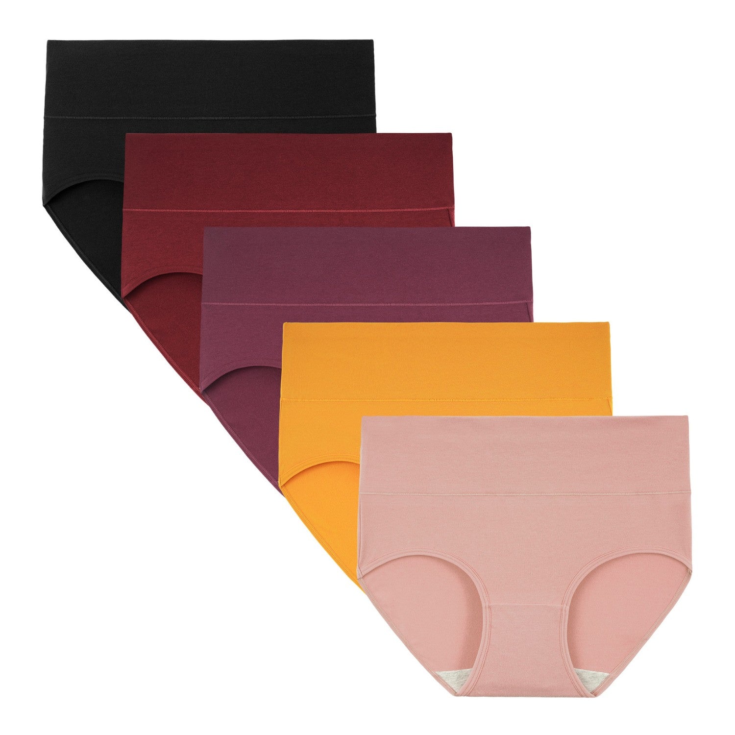 Women's High Waisted Briefs 5-Pack