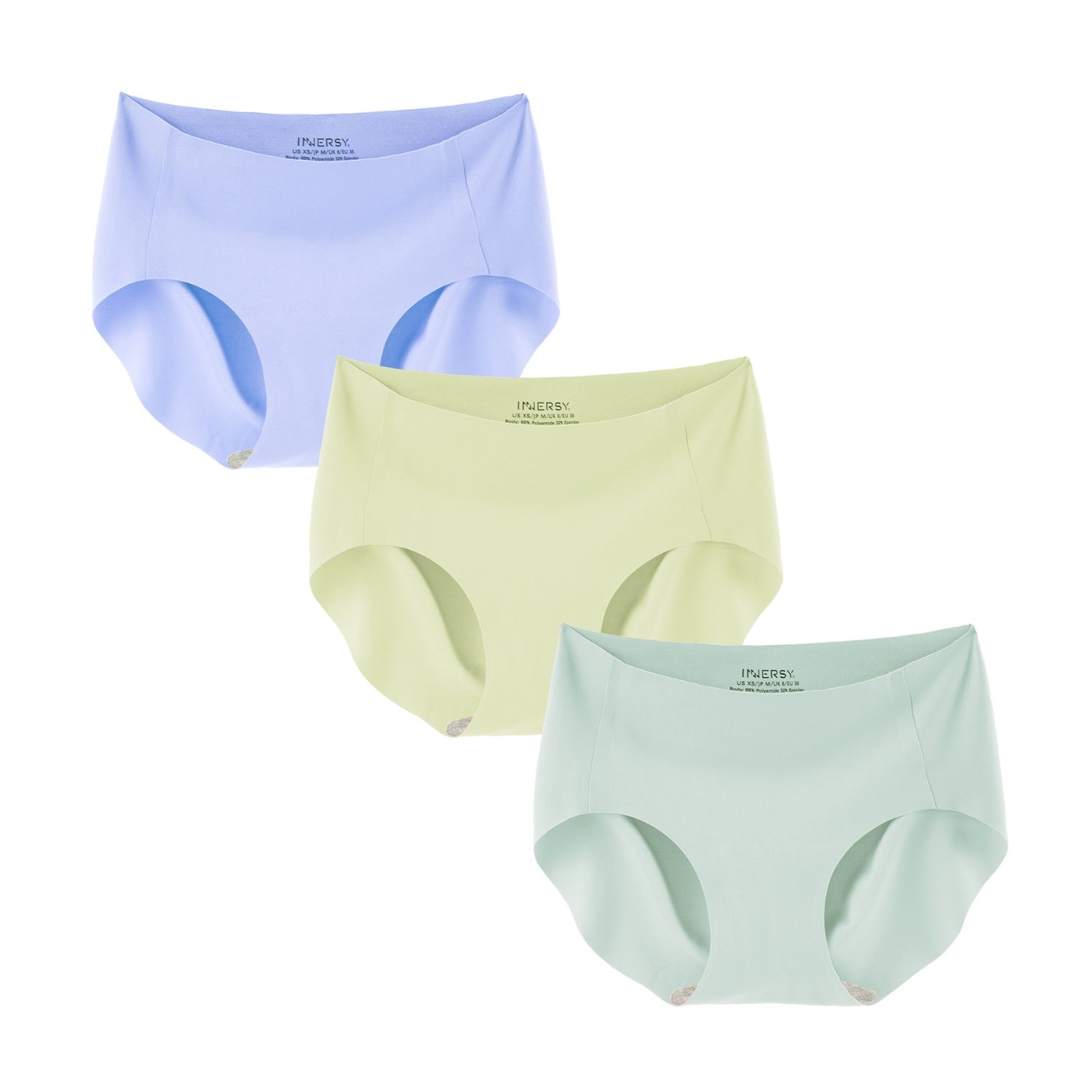 Women's Seamless No Show Hipster 3-Pack
