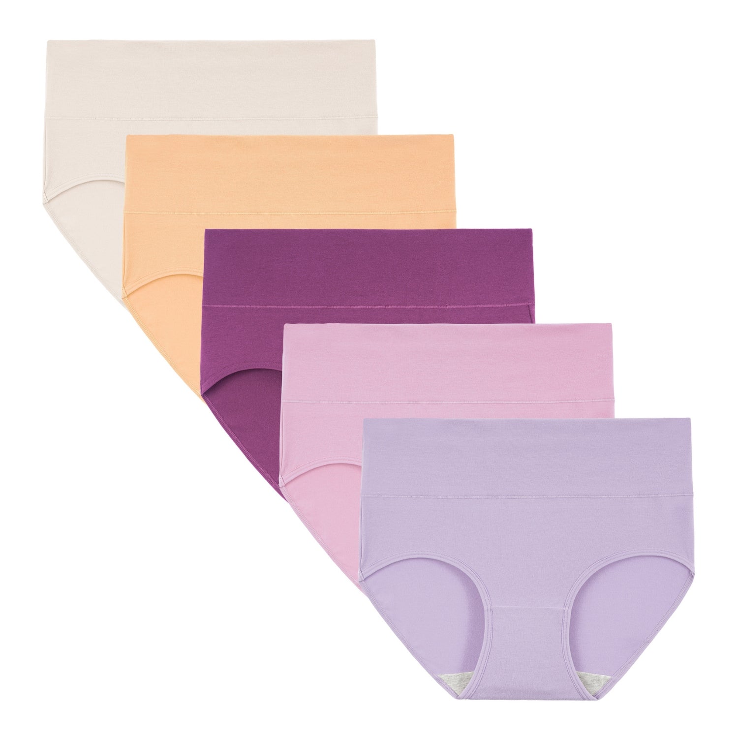 Women's High Waisted Briefs 5-Pack