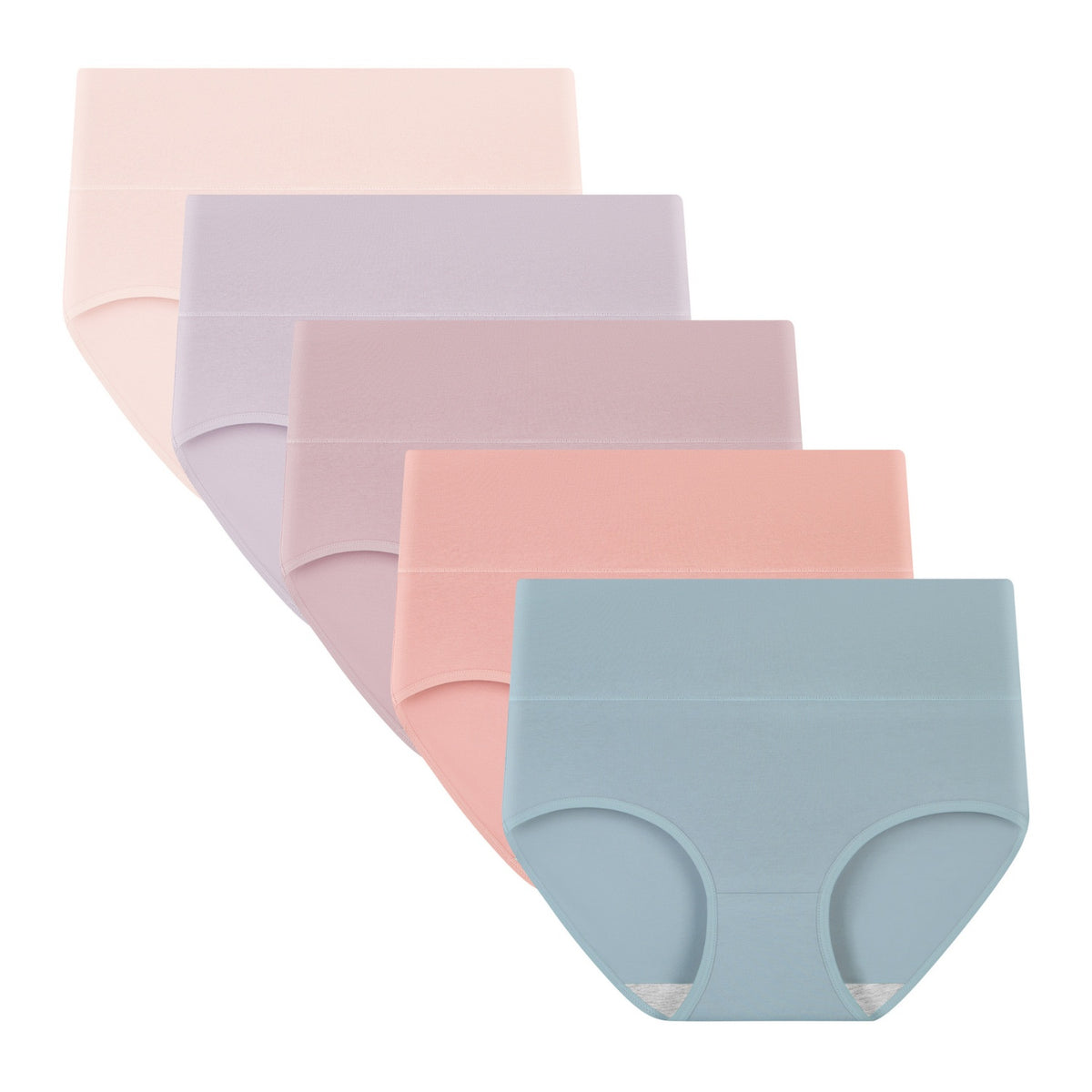 Women's High Waisted Briefs 5-Pack