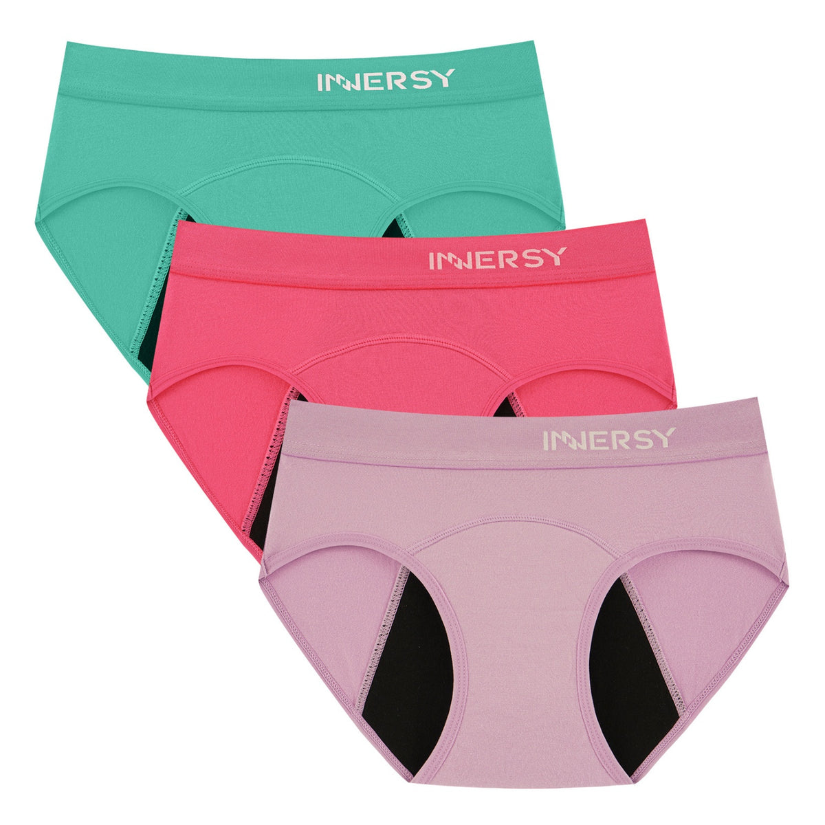 Girls’ Aged 8-16 Period Underwear 3-Pack