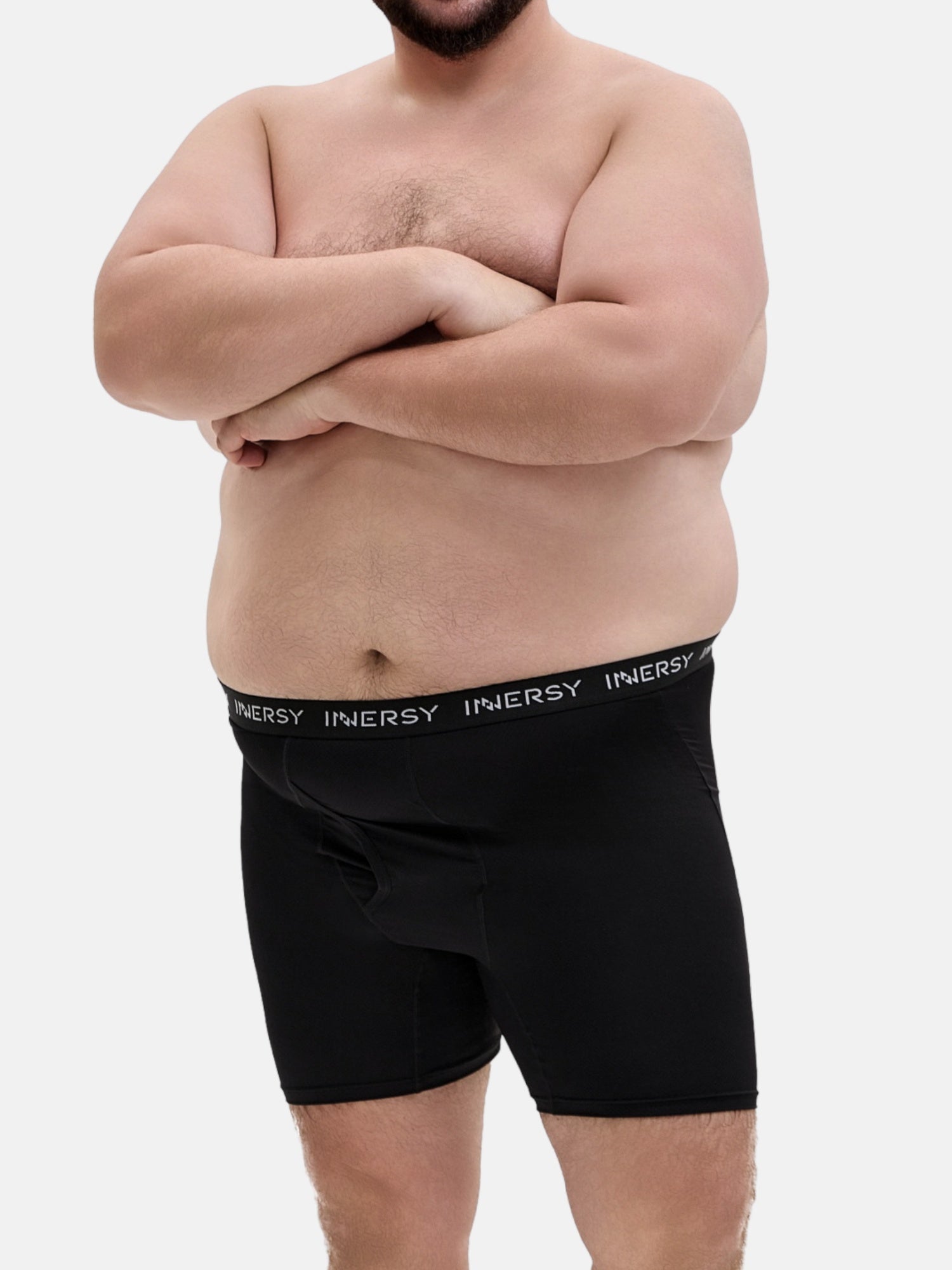 Men's Mesh Plus Size Boxer Briefs 3-Pack