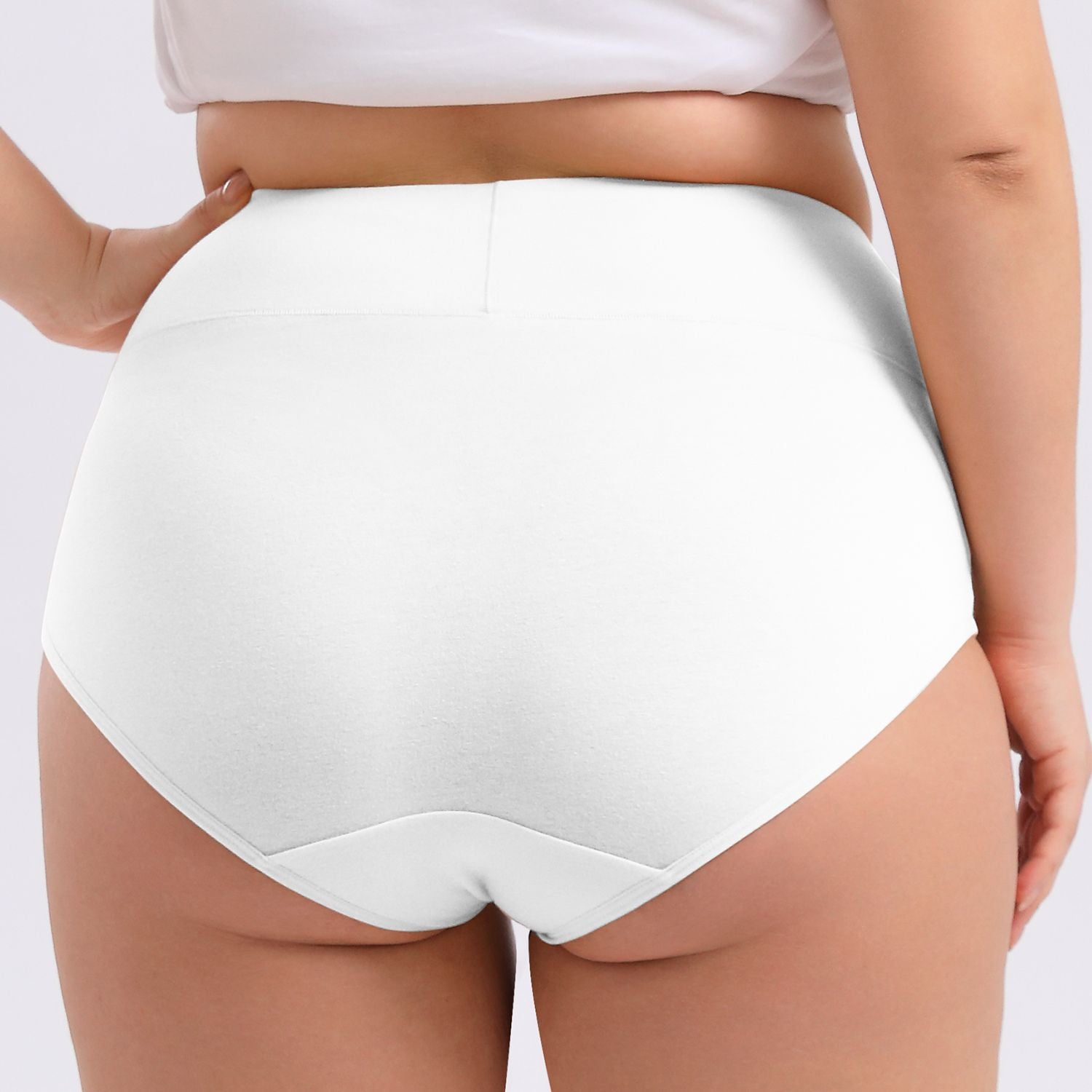 Women's Plus Size High Waisted 4-Pack