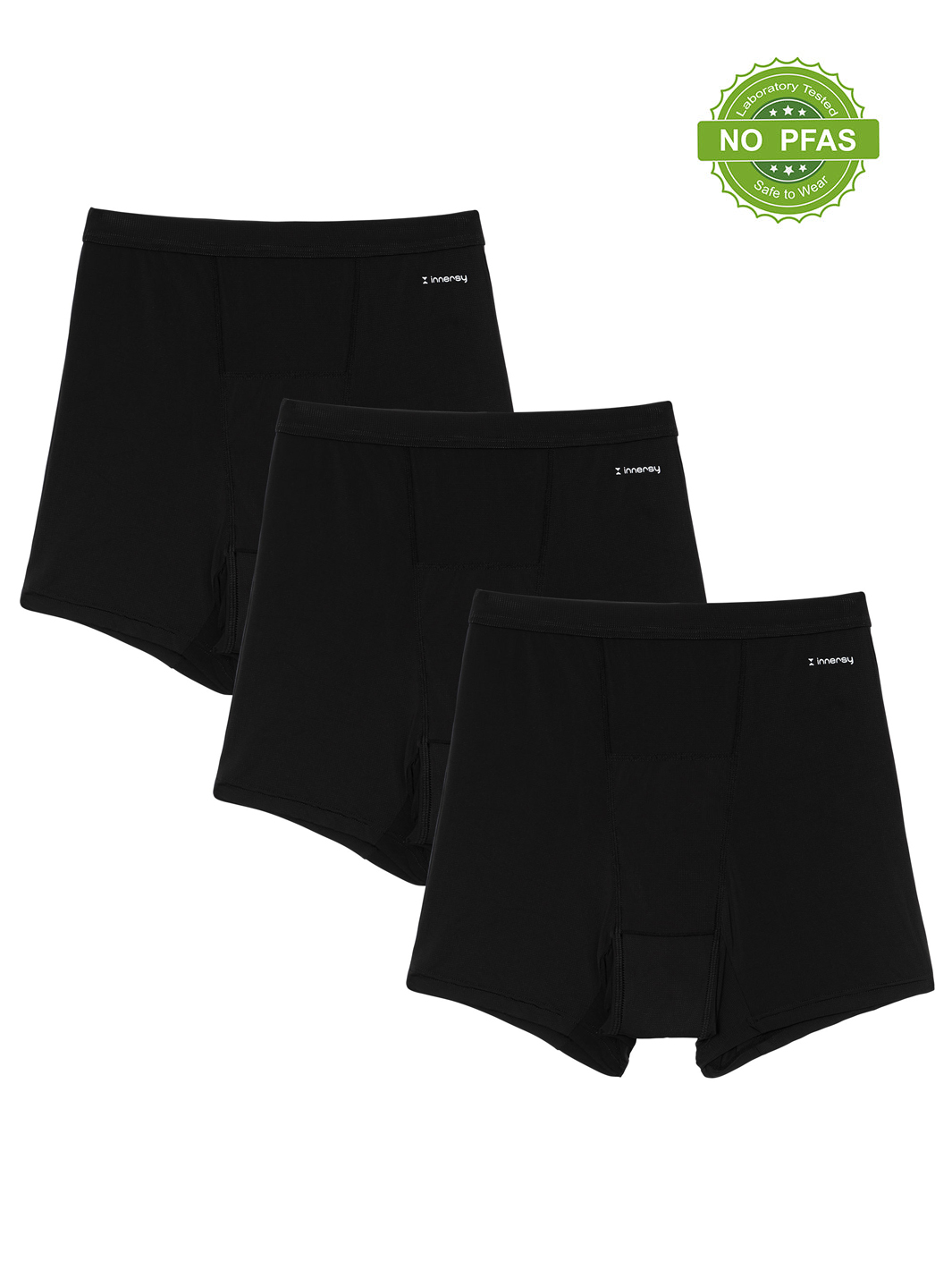 Women's Period Underwear Boy Shorts 3-Pack