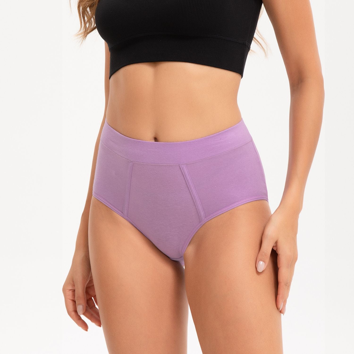 Women's Cotton High Waisted Briefs 3-Pack