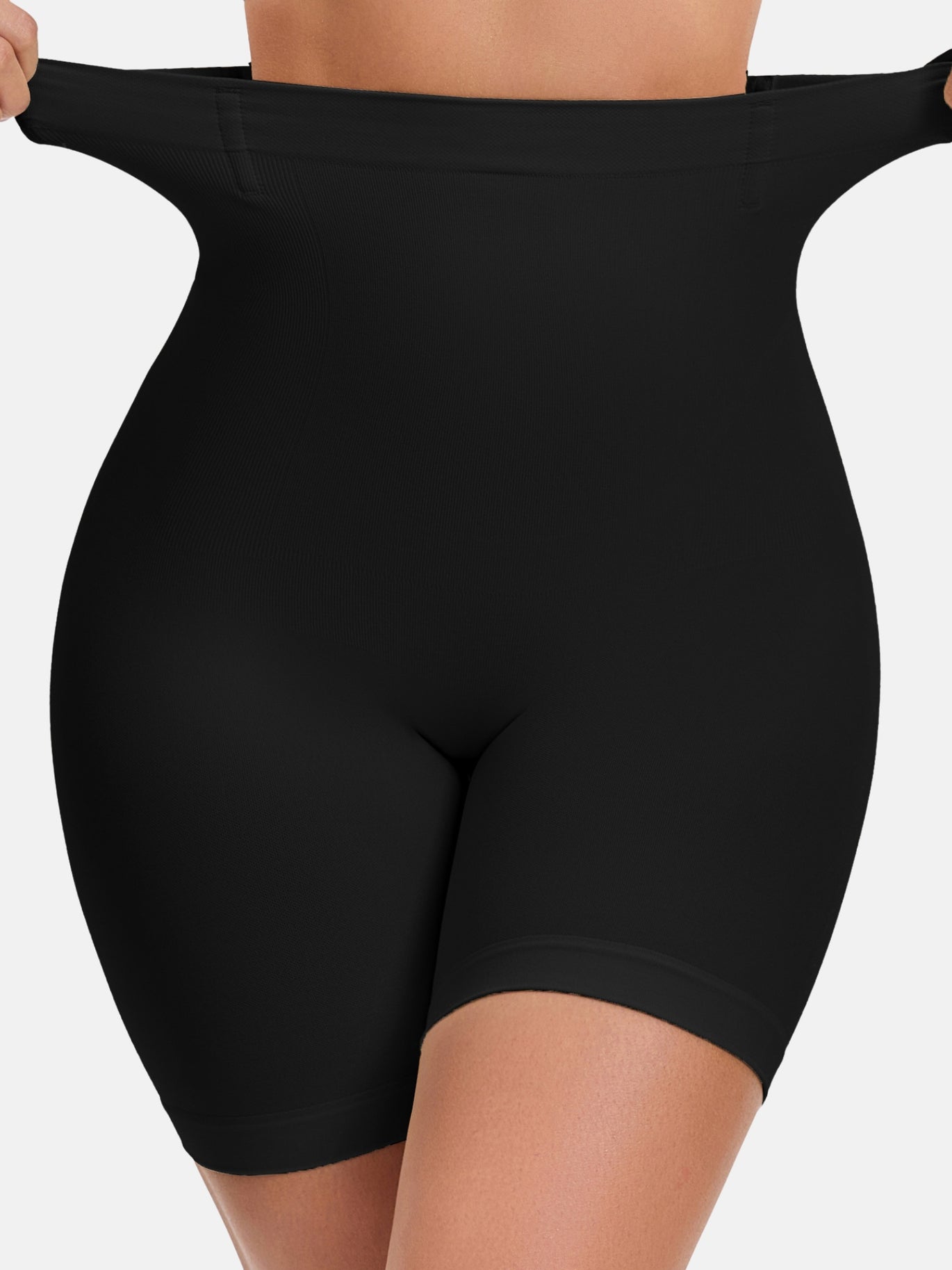 INNERSY Buikweg-onderbroek voor dames, hoge taille, shapewear, broek, naadloos, buikweg, fietsbroek, korsetbroek, zwart, M-L INNERSY Buikweg-onderbroek voor dames, hoge taille, shapewear, broek, naadloos, buikweg, fietsbroek, korsetbroek, zwart, M-L