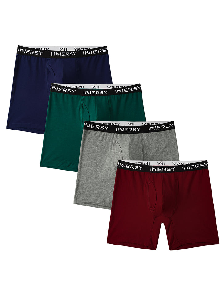 Men's Colorful Stylish Boxer Briefs 4-Pack