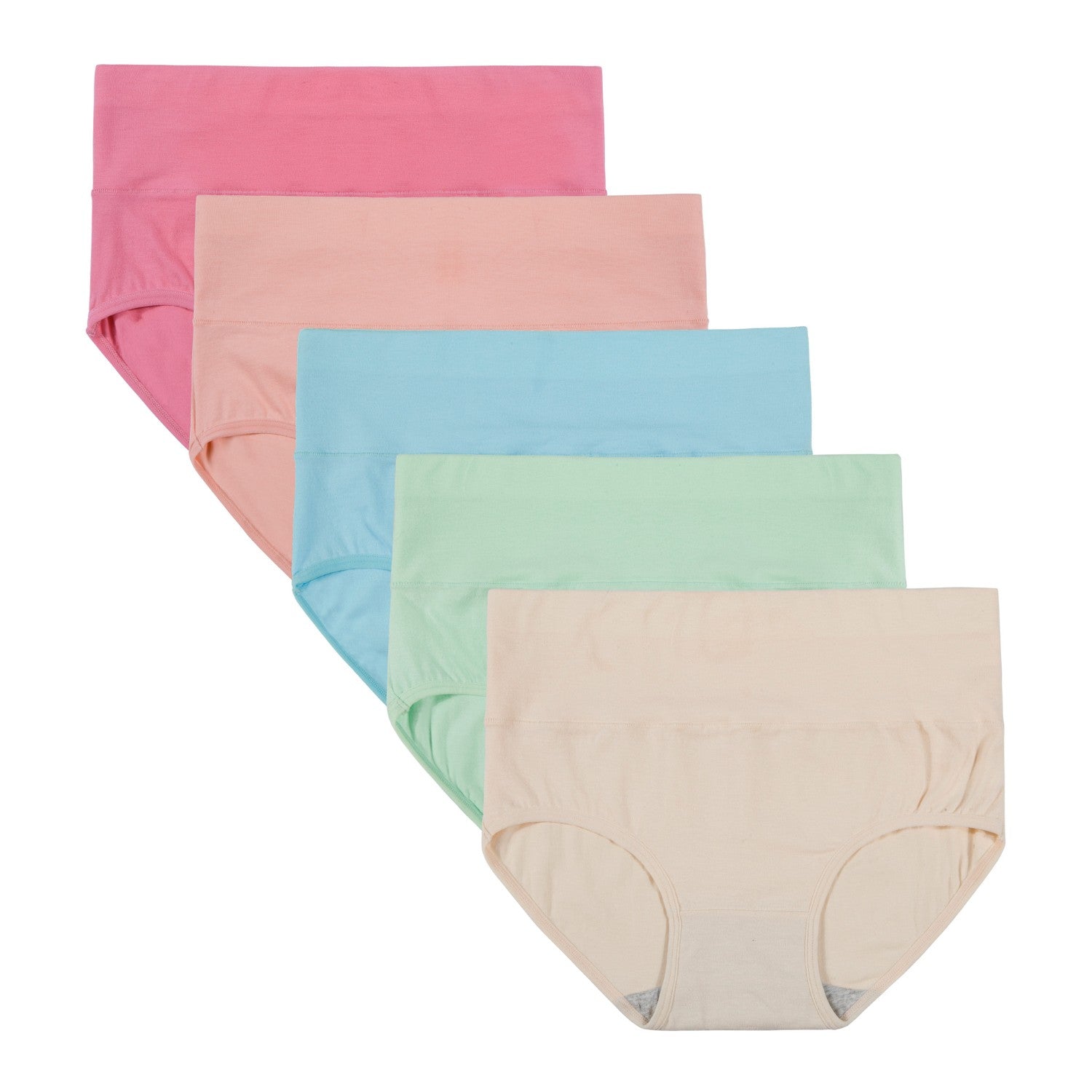 Women's High Waisted Briefs 5-Pack