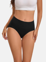 Women's Mid Waist Shapewear Briefs 3-Pack