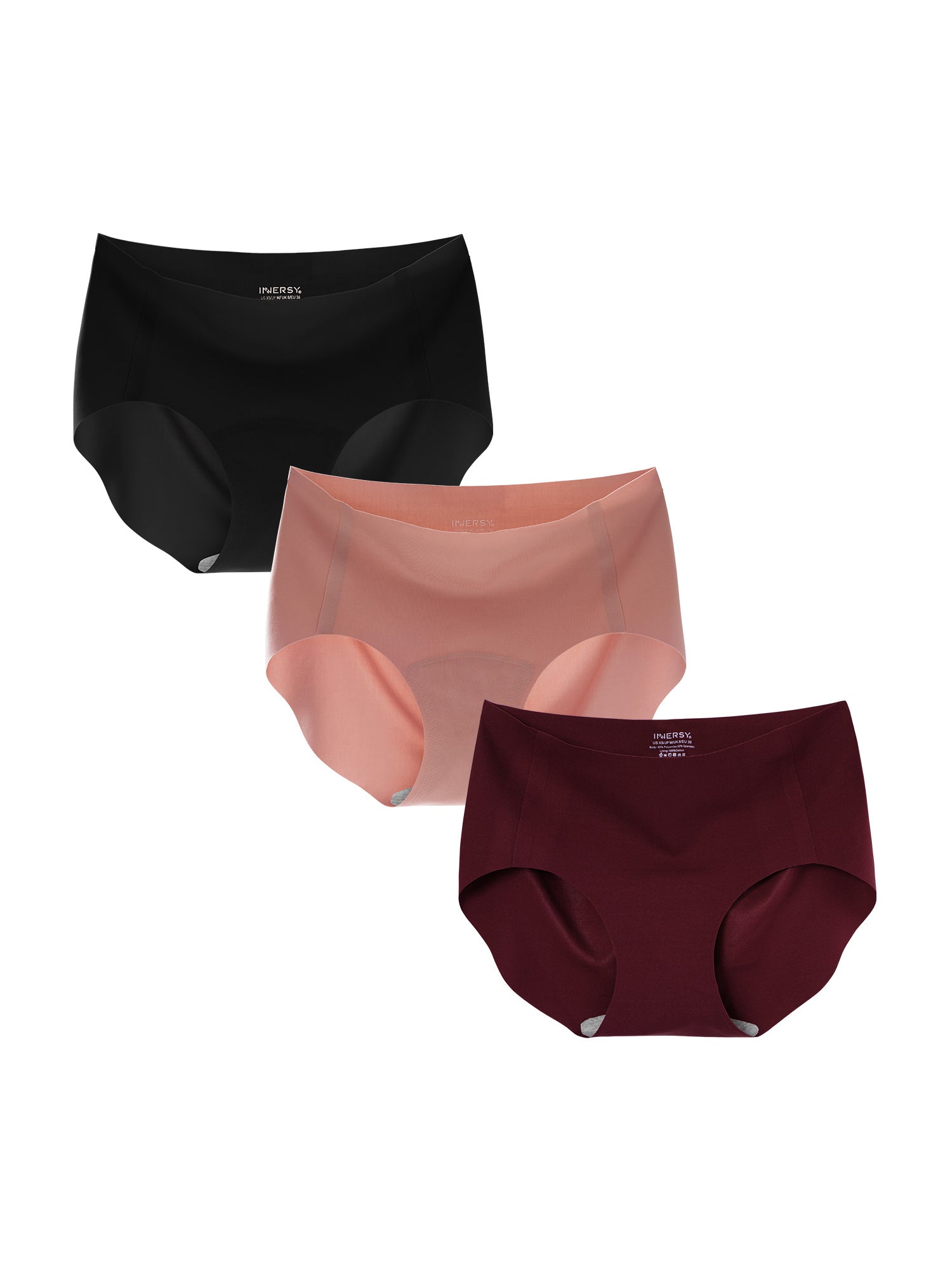 Women's Seamless No Show Hipster 3-Pack