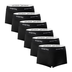 Girls‘ Aged 8-16 Cotton Boyshorts 6-Pack