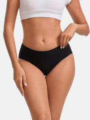 Women's Cotton Seamless No Show Hipster 3-Pack