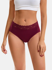 Women's Cotton Lace Briefs 5-Pack