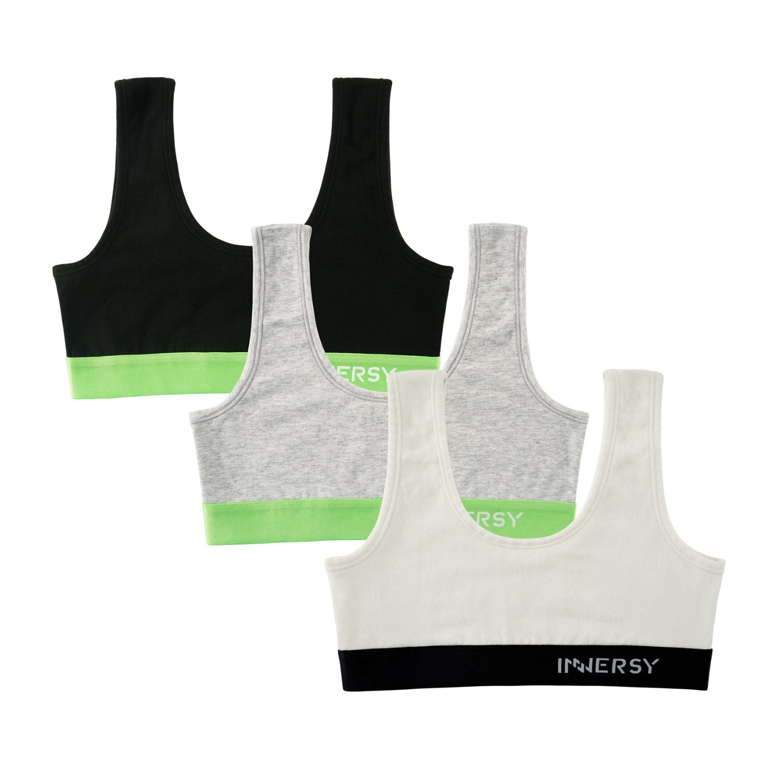 Girls’ Aged 6-16 Bras 3-Pack