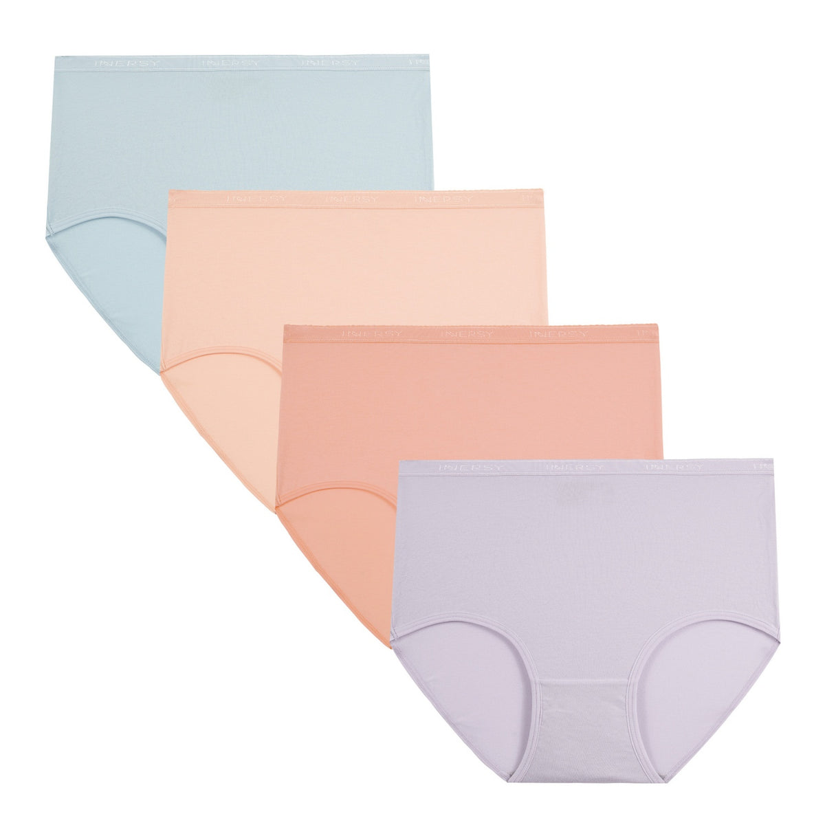 Women's Cotton Super High Waisted Briefs 4-Pack
