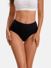 Women's Cotton High Waisted Briefs 6-Pack