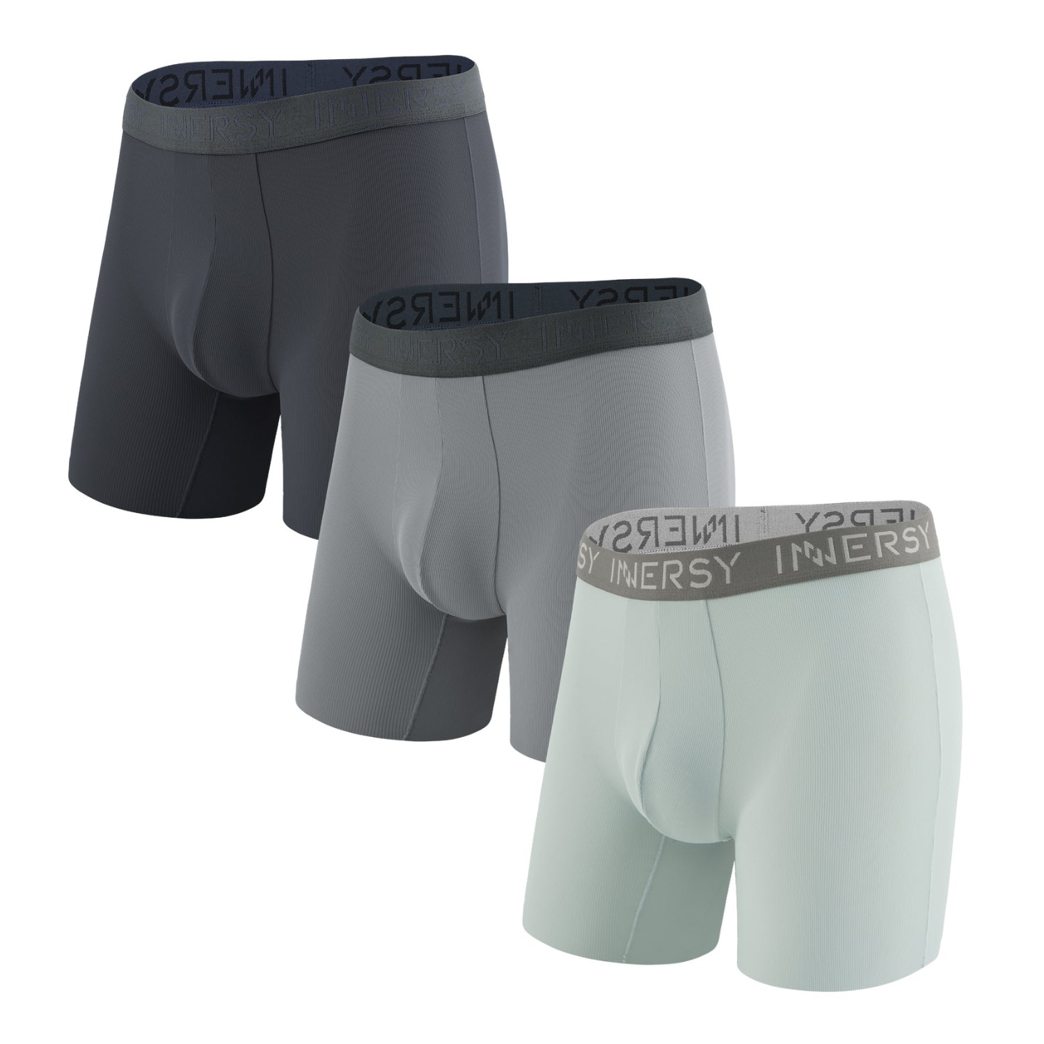 Men's Seamless Cooling Boxer Briefs 3-Pack