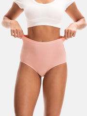 Women's Cotton Super High Waisted Briefs 4-Pack