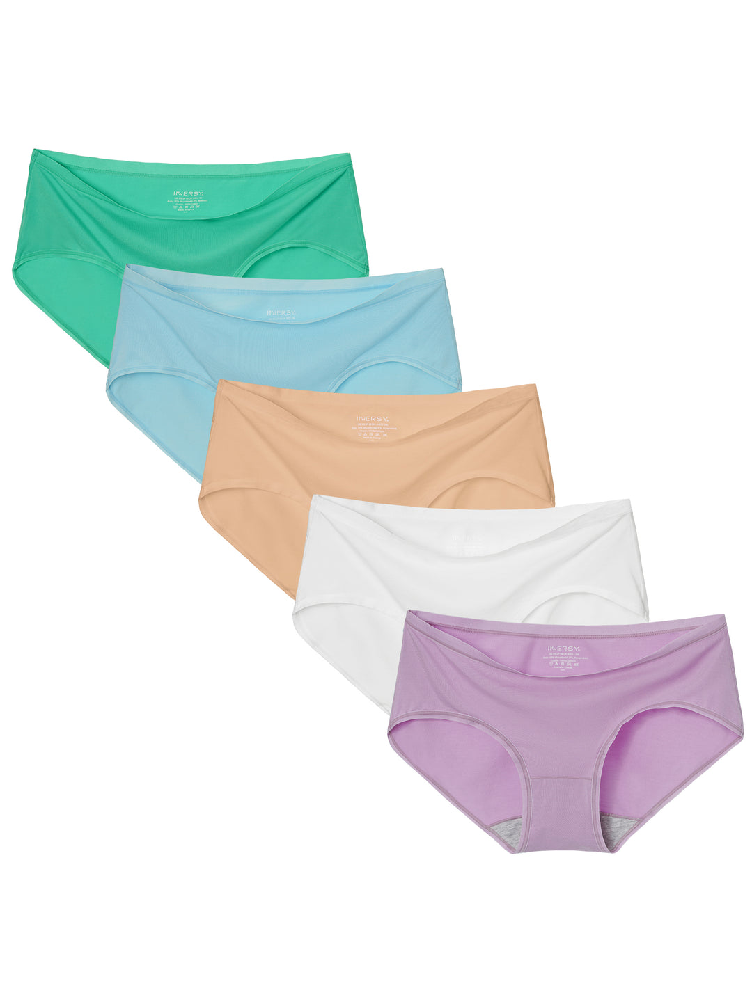 Cheap Women's Laser Cut Seamless Panties Non-trace Soft Panties Micro  Fabric Bikini Briefs 3-pack