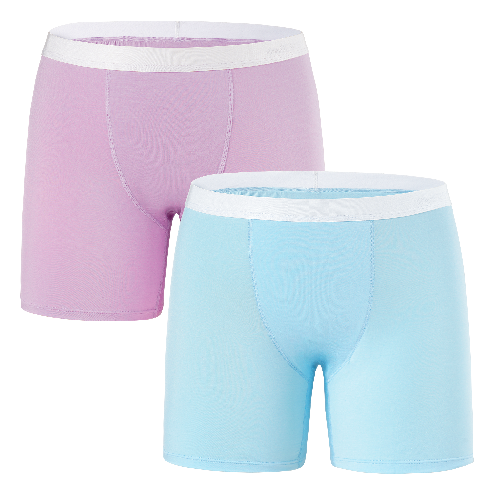 Women's Modal Plus Size Boyshorts Panties 2-Pack