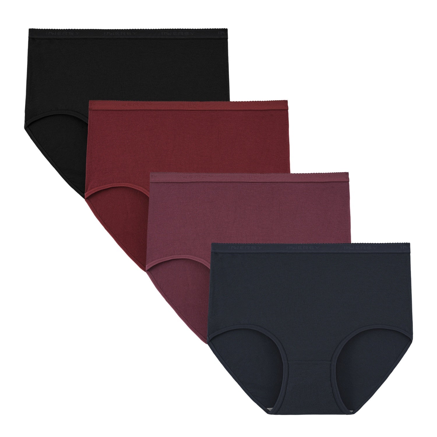 Women's Cotton Super High Waisted Briefs 4-Pack