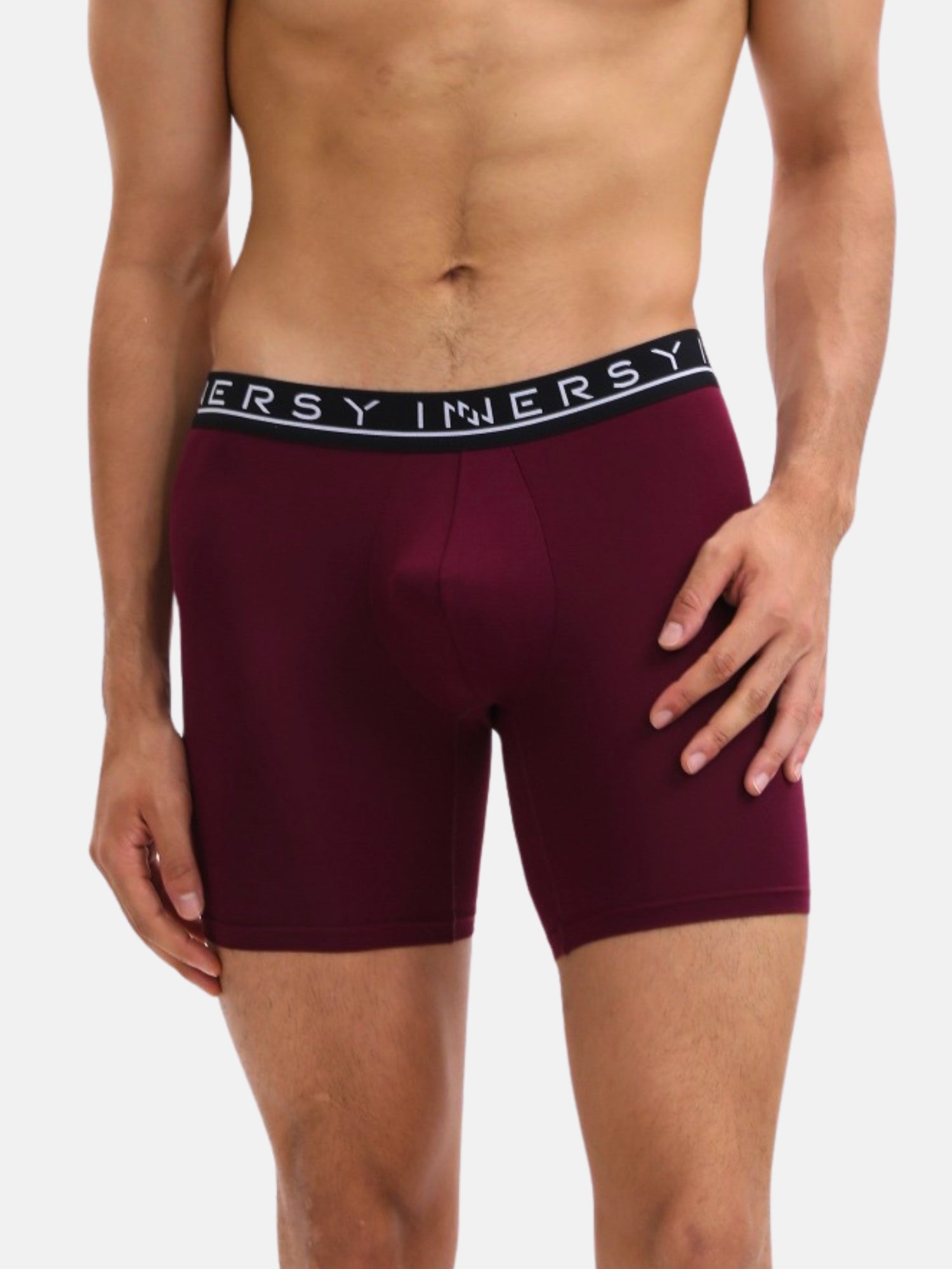 Men's Bamboo Viscose Boxer Briefs 4-Pack