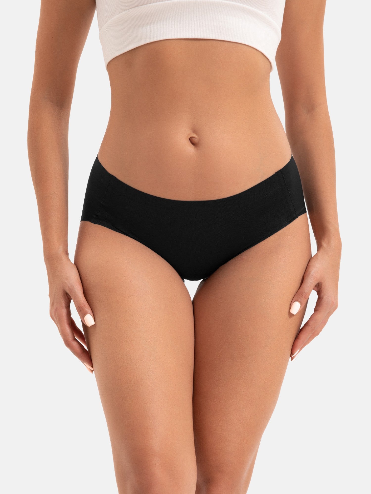 Women's Seamless No Show Hipster 5-Pack