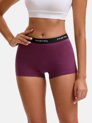 Women's Cotton Boxer Briefs 4-Pack