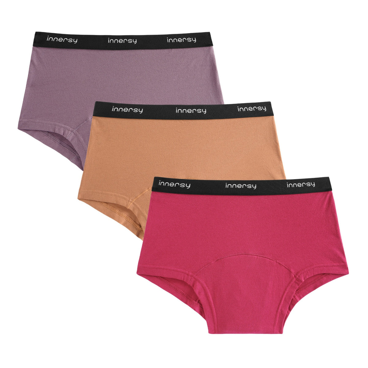 Women's Period Boxer Underwear 3-Pack