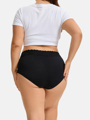 Women's Plus Size Lace Briefs 5-Pack