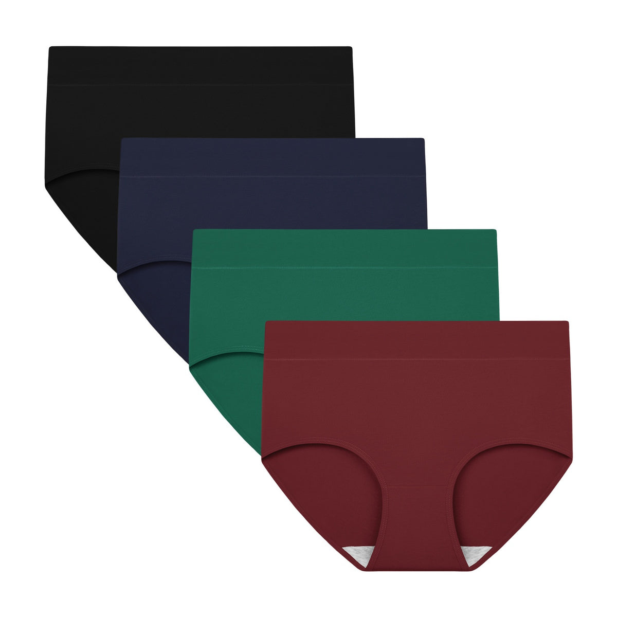 Women's High Waist Briefs 4-Pack