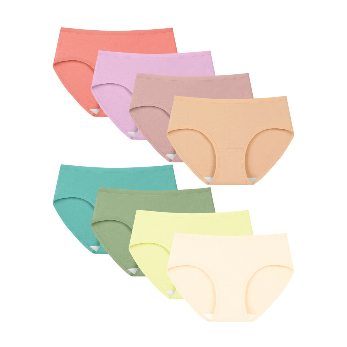 Girls‘ Aged 8-16 Cotton Briefs 8-Pack