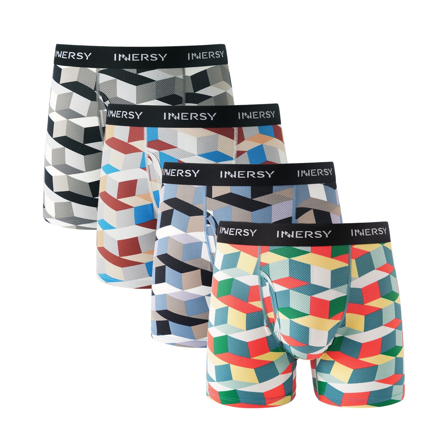 Men's Mesh Boxer Briefs 4-Pack