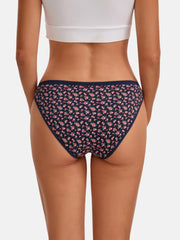 Women's High Cut Cheeky Bikini 6-Pack