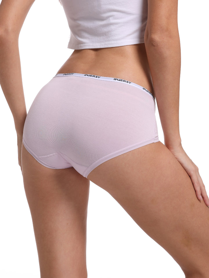 Women's Bamboo Viscose Hipster Panties Underwear 3-Pack（Copy）