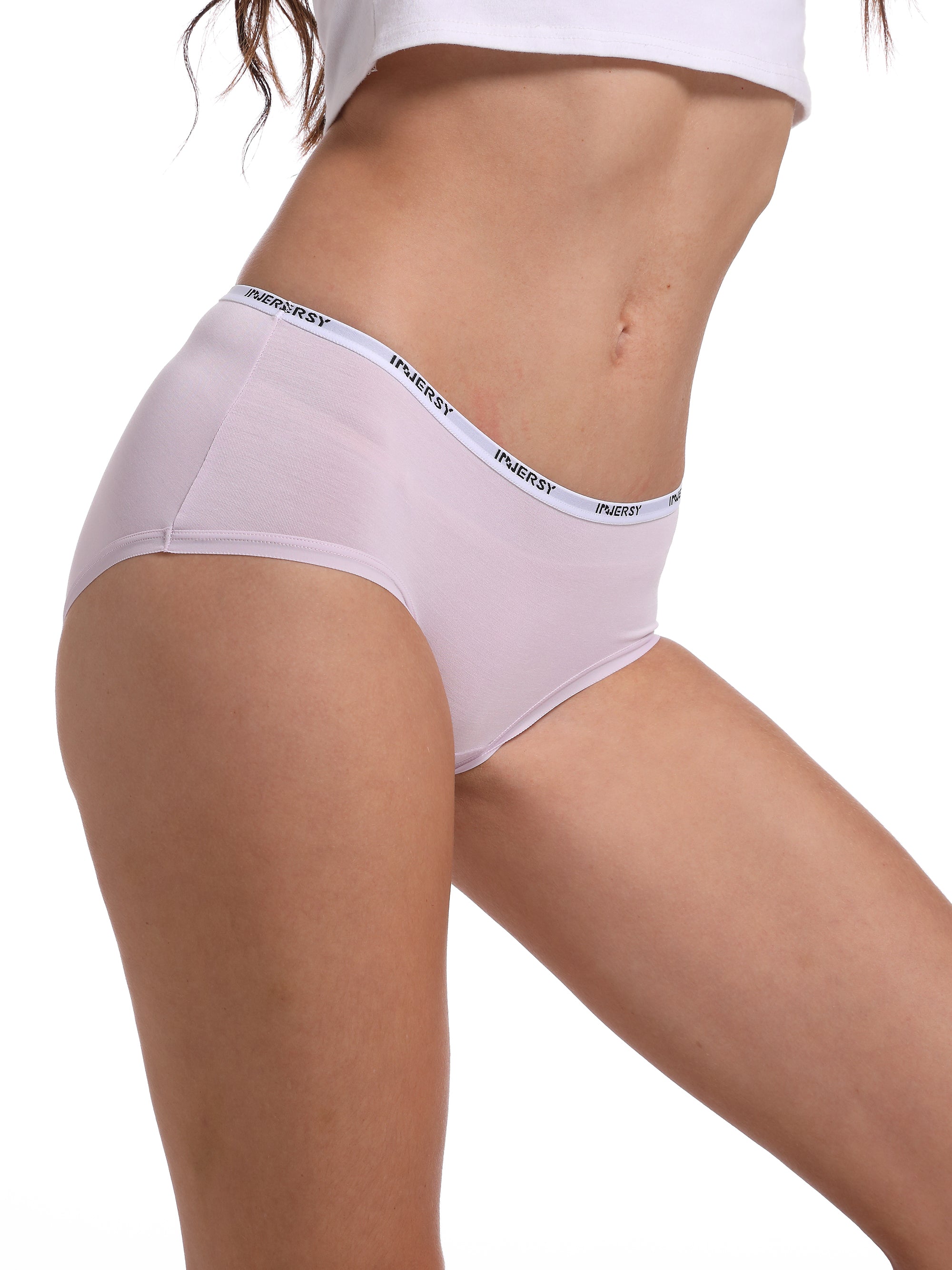 Women's Bamboo Viscose Hipster Panties Underwear 3-Pack