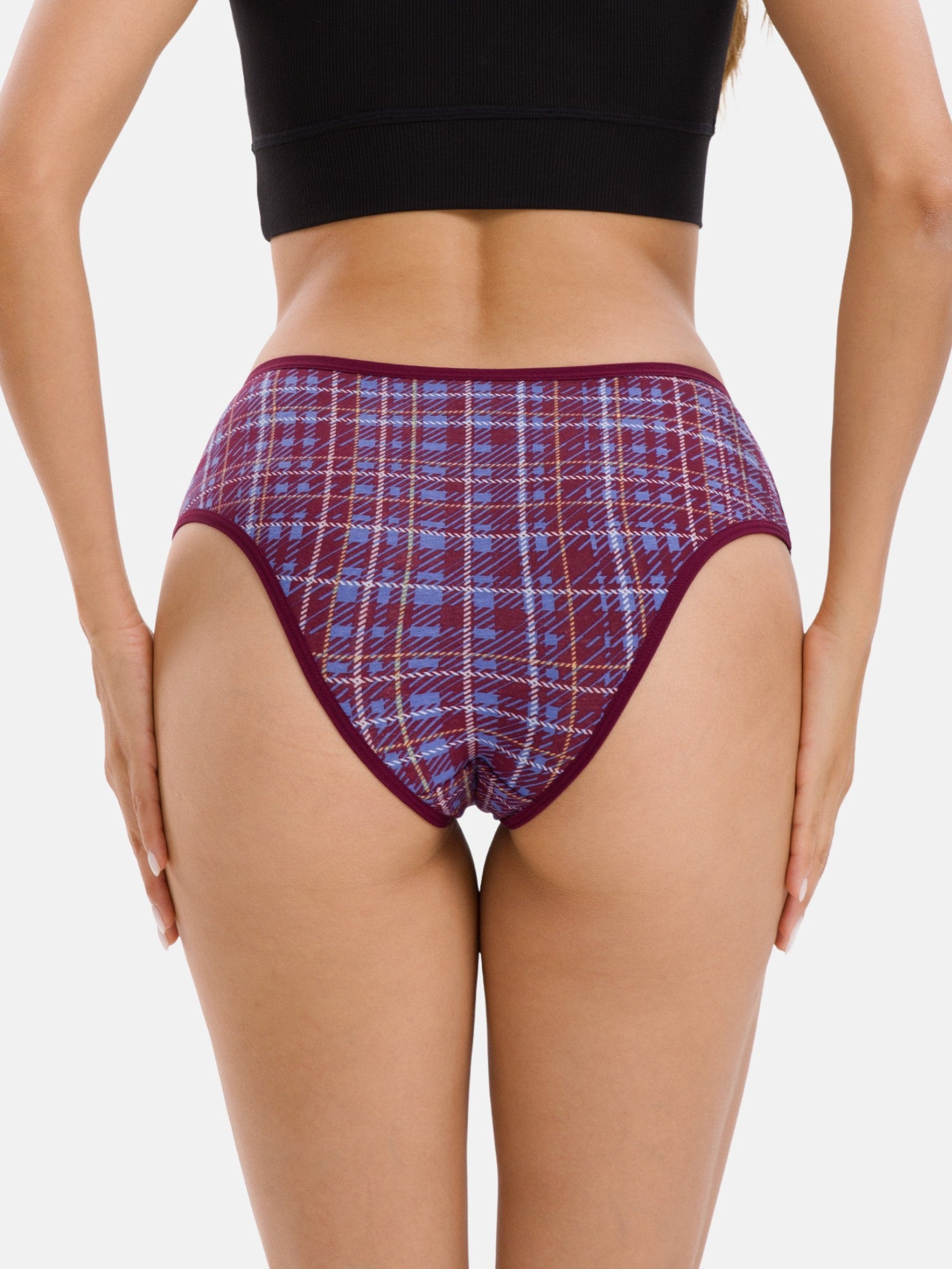 Women’s Breathable Cotton Cheeky Hipster 6-Pack