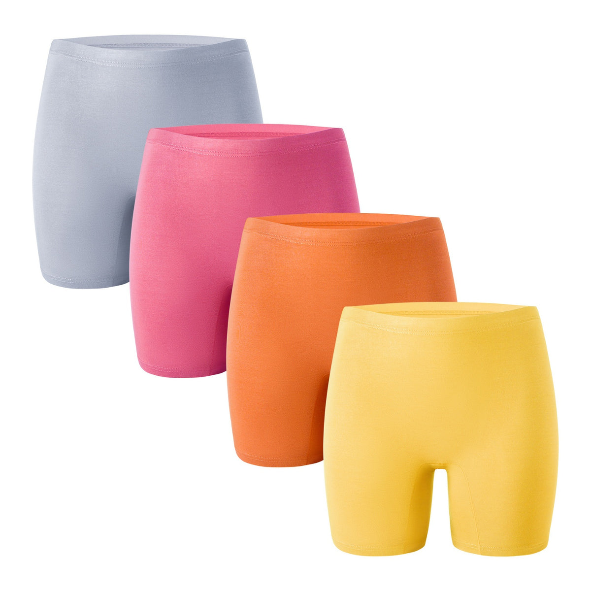 Women's Soft Cotton Boyshorts 4-Pack