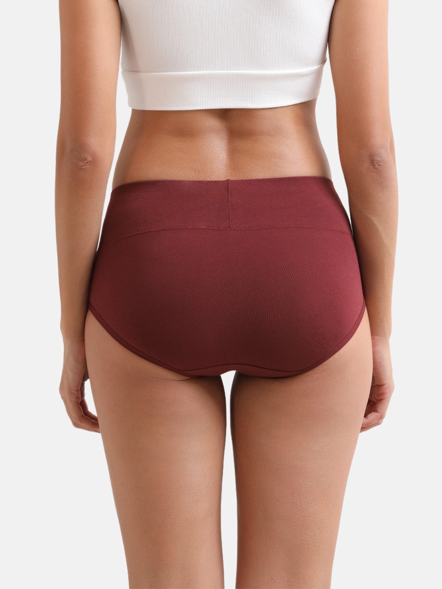 Women's Cotton High Waist Briefs 4-Pack