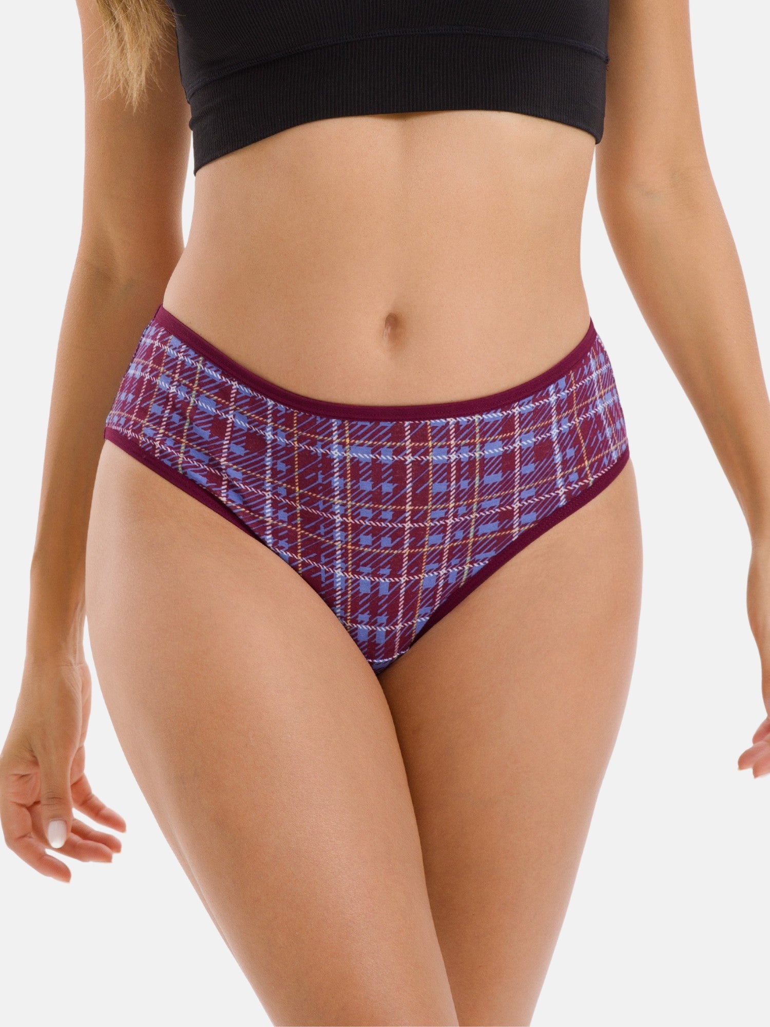 Women’s Breathable Cotton Cheeky Hipster 6-Pack