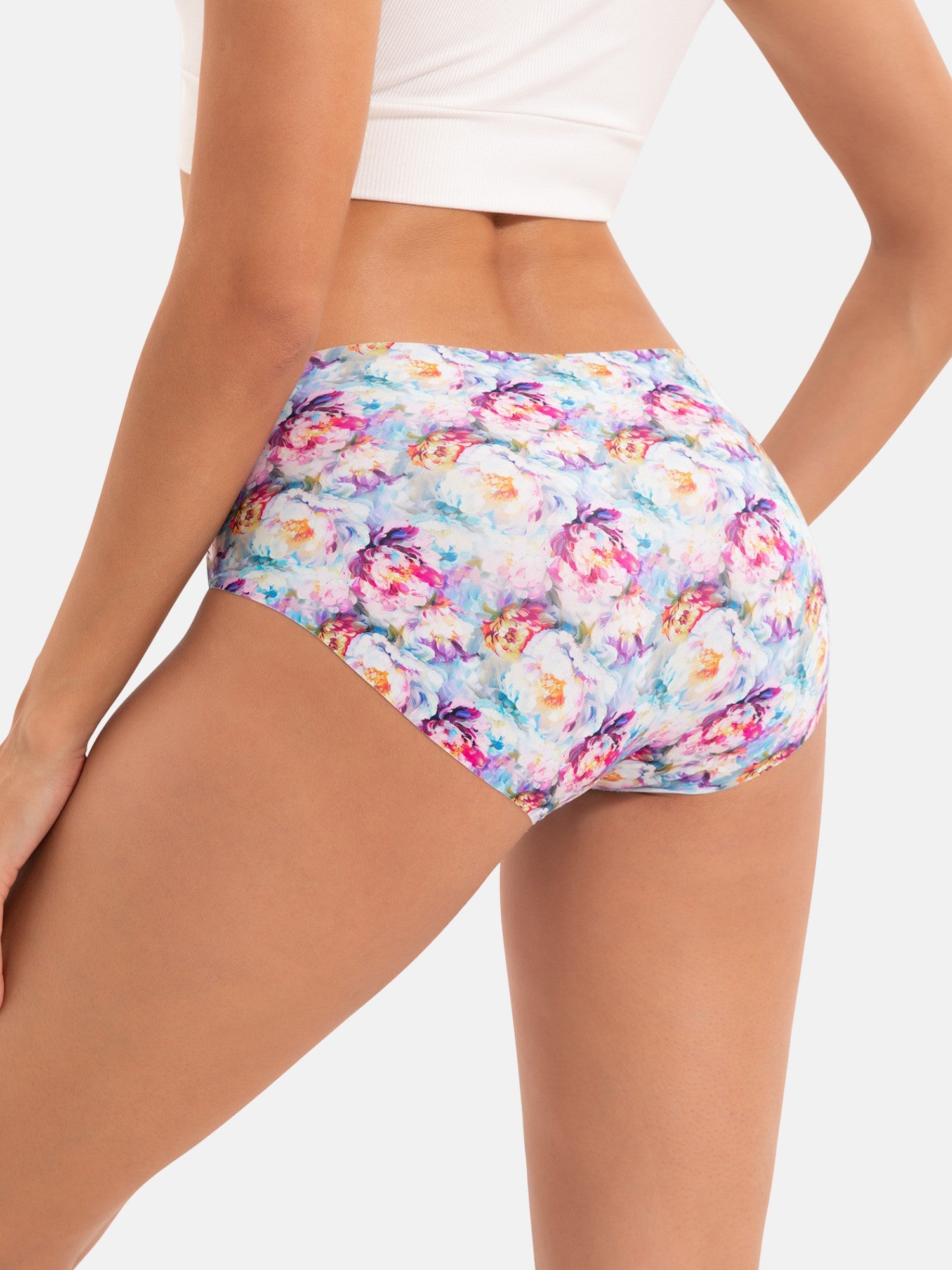 Women's Seamless No Show Hipster 5-Pack