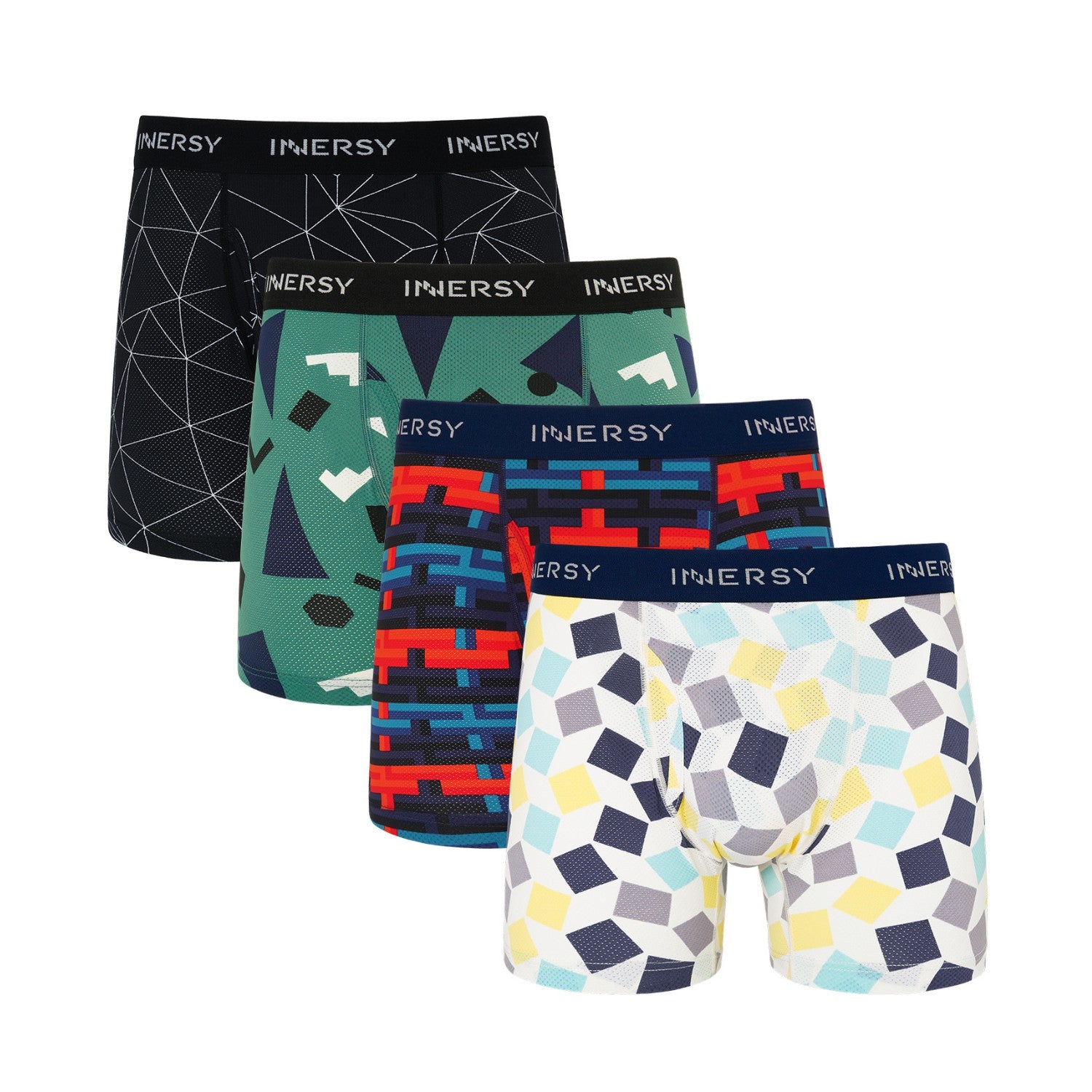 Men's Mesh Boxer Briefs 4-Pack