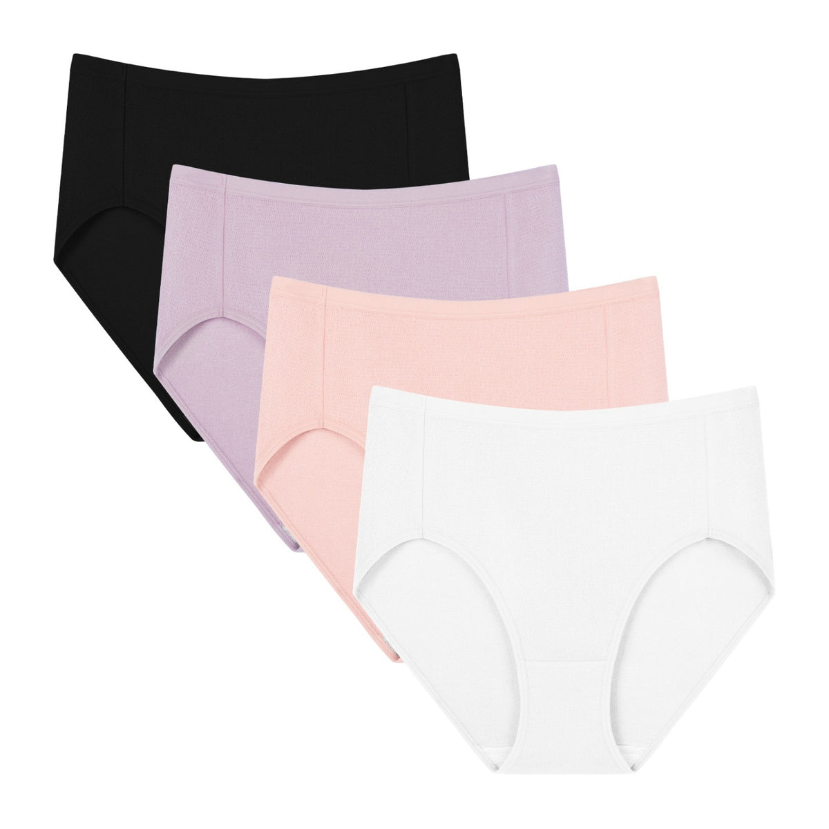 Women's Cotton Jacquard Briefs 4-Pack