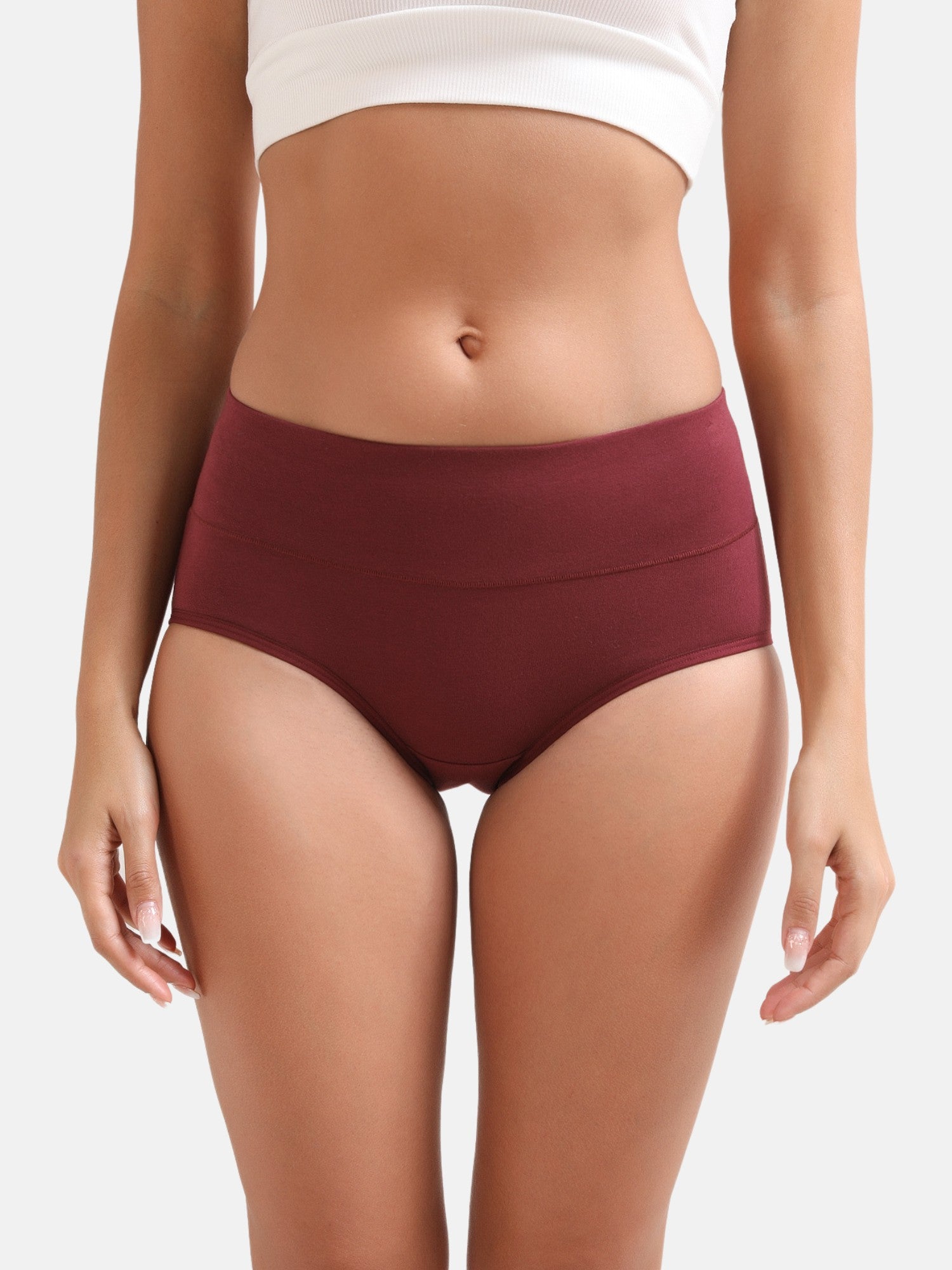 Women's Cotton High Waist Briefs 4-Pack