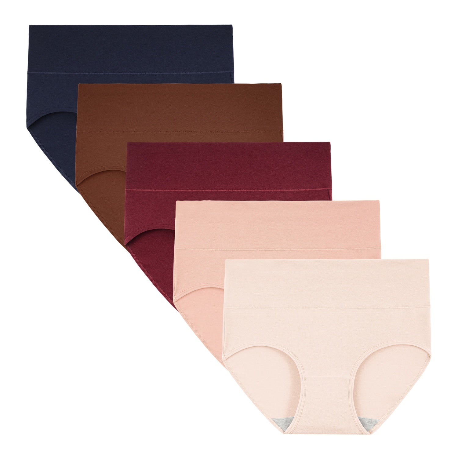 Women's High Waisted Briefs 5-Pack