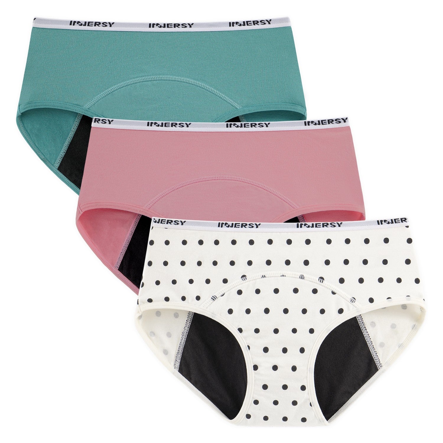 Girls’ Aged 8-16 Period Underwear 3-Pack