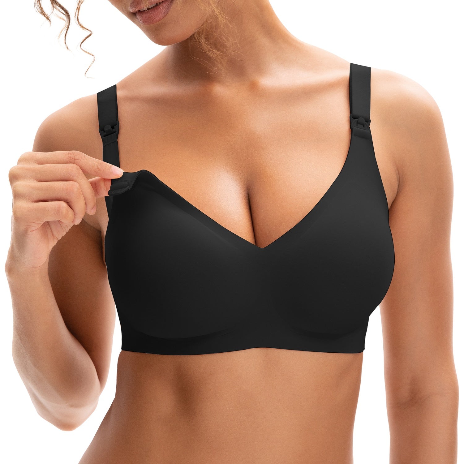 Women’s Seamless Wireless Nursing Bralette