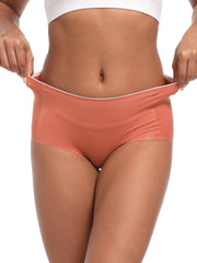 Women's No Show Briefs High Waist 3-Pack