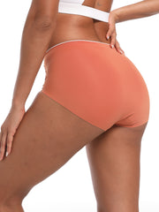 Women's No Show Briefs High Waist 3-Pack